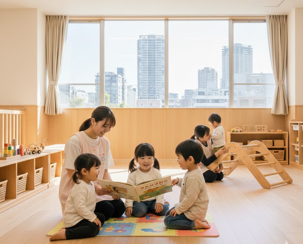 神奈川県川崎市中原区小杉町にある、保育のお仕事求人